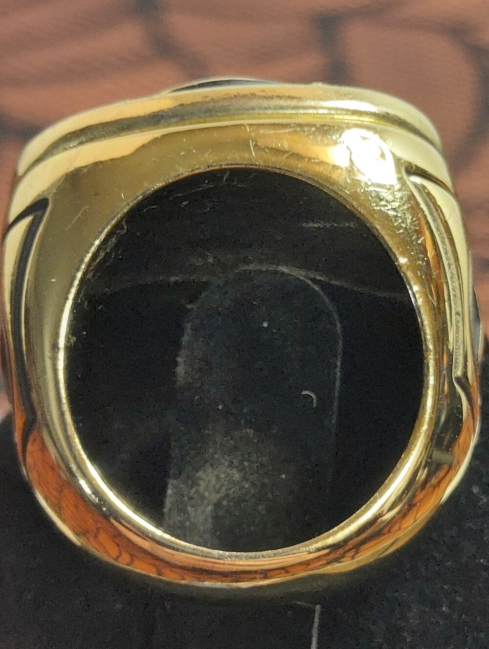 SL Baseball Championship Style Replica Ring Gold Tone - Picture 5 of 5
